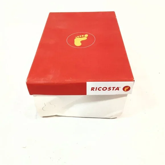 Ricosta Sneakers Boys Shoes Black Color Velcro New - Picture 3 of 3